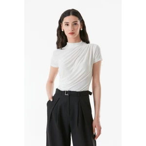 Basic Yanları Büzgülü Bluz