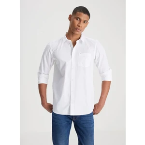 Regular Fit Beyaz Erkek Gömlek L241274100 Uzun Kollu Gömlek