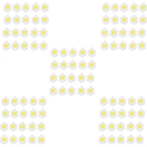 100PCS 10W LED Saf Beyaz Yüksek Güç 1100LM LED Lamba Smd Çip Ampul Dc 9-12V (Yurt Dışından)