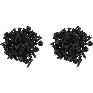 6mm x 12MM Plastik Perçinler Araba Itme Klipsleri 100 Adet (Yurt Dışından)