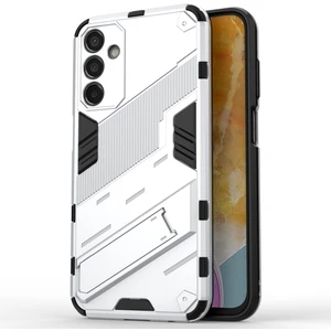 Samsung Galaxy M15 5g Kılıf Için Kickstand Çizilmez Pc+Tpu Zırh Telefon Kapağı - Beyaz (Yurt Dışından)