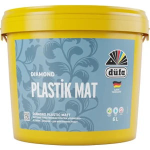 Diamond Plastik İç Cephe Duvar Boyası Mat Beyaz 6 l