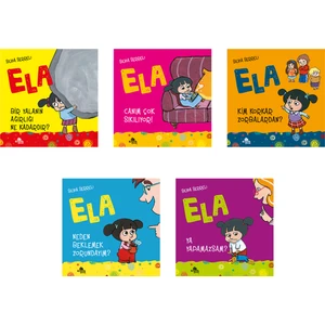 Ela Bir Yalanın Ağırlığı Ne Kadardır? - Ela Kim Korkar Zorbalardan? - Ela Canım Çok Sıkılıyor - Silvia Serreli 5'li Set