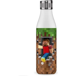Les Artistes Paris Isı Yalıtımlı Çelik Termos Matara 500ML Minecraft Sport Gamer