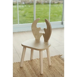 The Deer Sandalye (Geyik Çocuk Montessori Çalışma Sandalyesi)