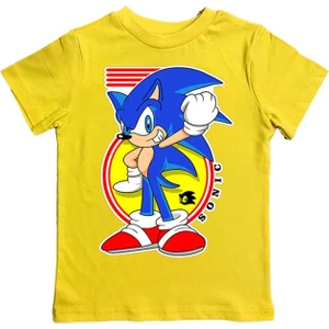 Baskılı Pamuklu Penye Kumaş Yazlık Çocuk Tişört