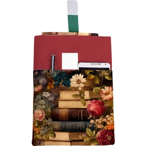 Desenli Yıkanabilir 20 x 25 cm Cepli Kitap Kılıfı