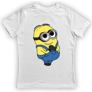 Baskılı Pamuklu Penye Kumaş Yazlık Çocuk Tişört