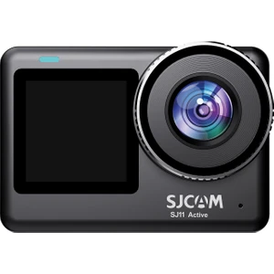 SJCAM SJ11 Active Dual Screen 20MP 5GHz WiFi 4K UHD Su Geçirmez Kasa 154° 1300mAh Aksiyon Kamerası Siyah