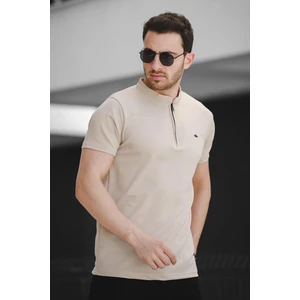Roderick Hakim Yaka Petek Kumaş Yarım Fermuarlı Erkek Tshirt
