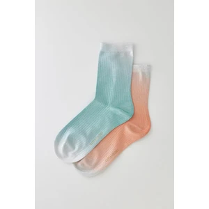 Katia & Bony Kadın 2'li Paket Parlak Simli Soket Çorap