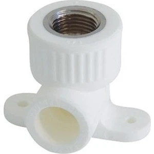 Pvc Içten Dişli Kulaklı Dirsek 20LIK Plastik