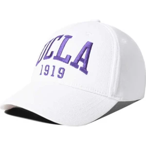 Ballard Beyaz Mor Baseball Cap Nakışlı - Unisex Şapka