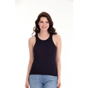 Kadın Kalın Askılı Kaşkorse Basic Atlet - ATL3001  Siyah