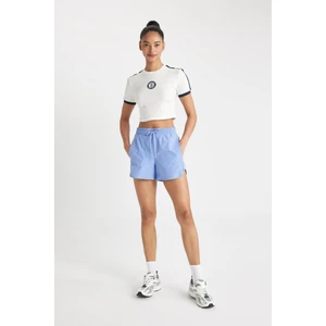 DeFactoFit Slim Fit Esnek Dokulu Deniz Şortu B6571AX24HS