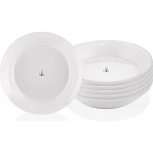 The Mia Summertime Yemek Tabağı 6lı Set 20 cm SMR0014