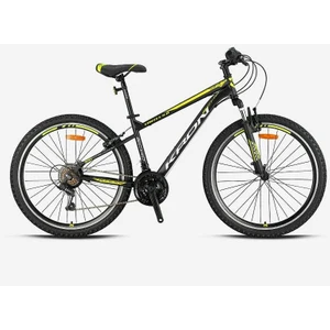 Vortex 4.0 - 26  Mtb - 16' - 21 Vites - V.b. - Mat Siyah-Gri/neon Sarı