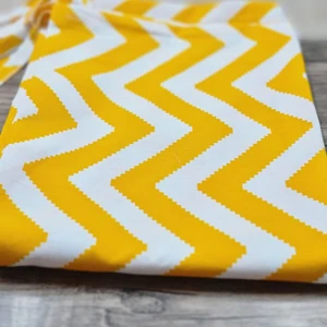 Devrim Olivya Tekstil Zikzak Desenli Özel Dikim Lüks Branda Balkon Perdesi