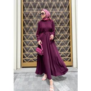 Demet Aksoy Collection Krep Tesettür Elbise
