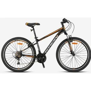 Vortex 4.0 - 24  Mtb - 14' - 21 Vites - V.b. - Mat Siyah-Gri/neon Turuncu