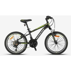 Vortex 4.0 - 24  Mtb - 14' - 21 Vites - V.b. - Mat Siyah-Gri/neon Sarı