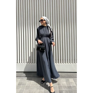 Demet Aksoy Collection Krep Tesettür Elbise