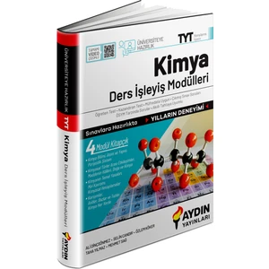 Aydın Yayınları Üniversiteye Hazırlık TYT Kimya Ders Işleyiş Modülleri