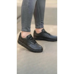 Erkek Günlük Siyah Sneaker Spor Ayakkabı