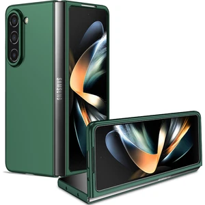 Samsung Galaxy Z Fold 5 Için Ince Sert Pc Koruyucu Kılıf Telefon Kılıfı Yeşil (Yurt Dışından)