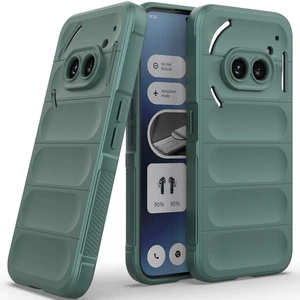 Nothing Phone 2A Için Kaymaz Yumuşak Silikon Telefon Kılıfı - Yeşil (Yurt Dışından)