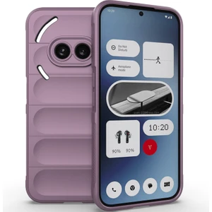 Nothing Phone 2A Için Kaymaz Yumuşak Silikon Telefon Kılıfı - Mor (Yurt Dışından)