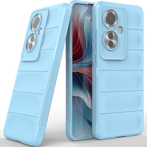Oppo RENO11 F Için Kaymaz Yumuşak Silikon Telefon Kılıfı - Mavi (Yurt Dışından)