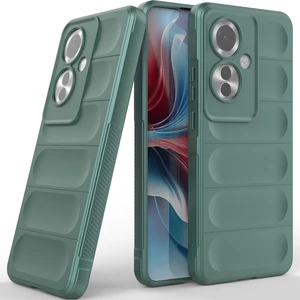 Oppo RENO11 F Için Kaymaz Yumuşak Silikon Telefon Kılıfı - Yeşil (Yurt Dışından)