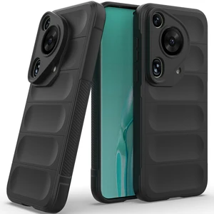 Huawei Pura 70 Ultra Için Kaymaz Yumuşak Silikon Telefon Kılıfı - Siyah (Yurt Dışından)