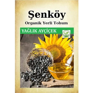 Yerli Kara Ayçiçek Tohumu Doğal Ata Yağlık Ayçiçek Tohumu Pakette 25 gr 200 Adet  +Sebze Tohumu