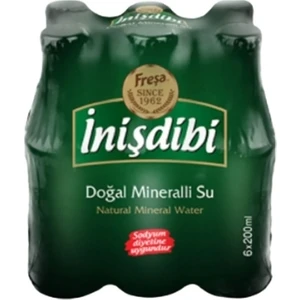 Freşa İnişdibi Sade Maden Suyu 6x200 ml.
