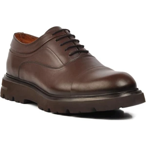 Premium 33283 Kahve Deri Erkek Casual Ayakkabı