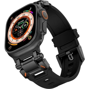 Metal Başlıklı Apple Watch Uyumlu Şık Kordon
