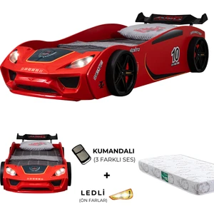 Vento Arabalı Yatak, Ledli - Kumandalı + 1 Adet Comfort Yatak