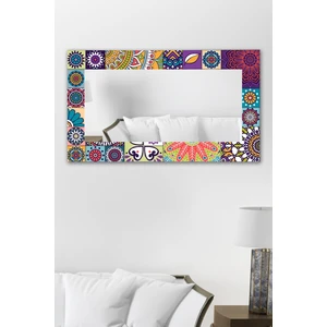Hediyeler Kapında 60X100 Dekoratif Colorful Mix Duvar Aynası Antre Salon Banyo Ofis Aynası