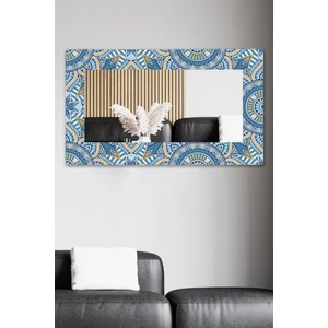 Hediyeler Kapında 60X100 Bleu Blanc Duvar Aynası Antre Salon Banyo Ofis Aynası