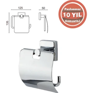 Çelik Banyo VZ10-007 Vizyon Geniş Kapaklı Kağıtlık