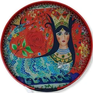 Baran Müzik Evi  Şahmaran Desenli Erbane Def + Kılıf