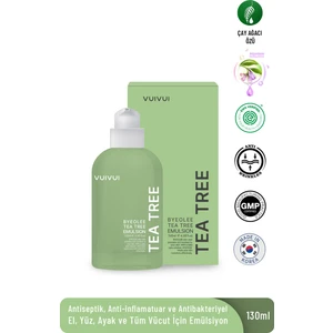 ByeoLee Çay Ağacı Özü Kore Emulsion Nemlendirici Yatıştırıcı Akne Karşıtı Yüz ve Tüm Vücut İçin 130 ml