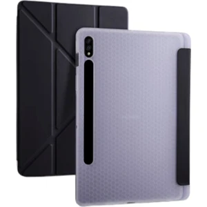 Galaxy Tab S9 Fe Plus 12,4 İnç Uyumlu Fuchsia Kalem Bölmeli Stand Özellikli Akıllı Tablet Kılıfı