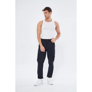 Mesfeno Clothing Mesfeno Erkek Pantalon, Likralı Esnek Paraşüt Kumaş, Kargo Cep Detaylı, Regular Kesim, Paçası ve Beli Lastikli Ayarlanabilir Ip Lastikli
