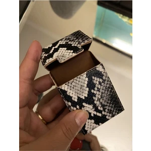 Tekin Deri Tekin Sigara Kutusu Touch Model Yılan Deri Model