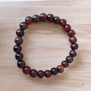 Mga Doğaltaş Akik Taşı Bileklik Kahve Örümcek Model Doğal Taş Orijinal Gerçek Hakiki Doğal Taş Bileklik Sertifikalı Bileklik