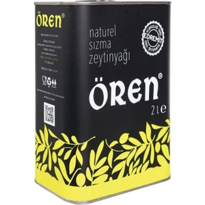 2 Lt Erken Hasat Soğuk Sıkım Naturel Sızma Zeytinyağı