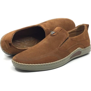 Taşpınar Ayakkabı Taşpınar Shoes   Deri Ortopedik Erkek Yazlık Rahat Günlük Hafif Çarık Ayakkabı 40-44